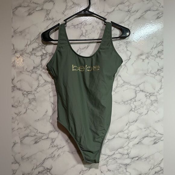 bebe Other - BEBE One Piece Swimsuit Fatigue Green Bathing Suit Size S Beach
